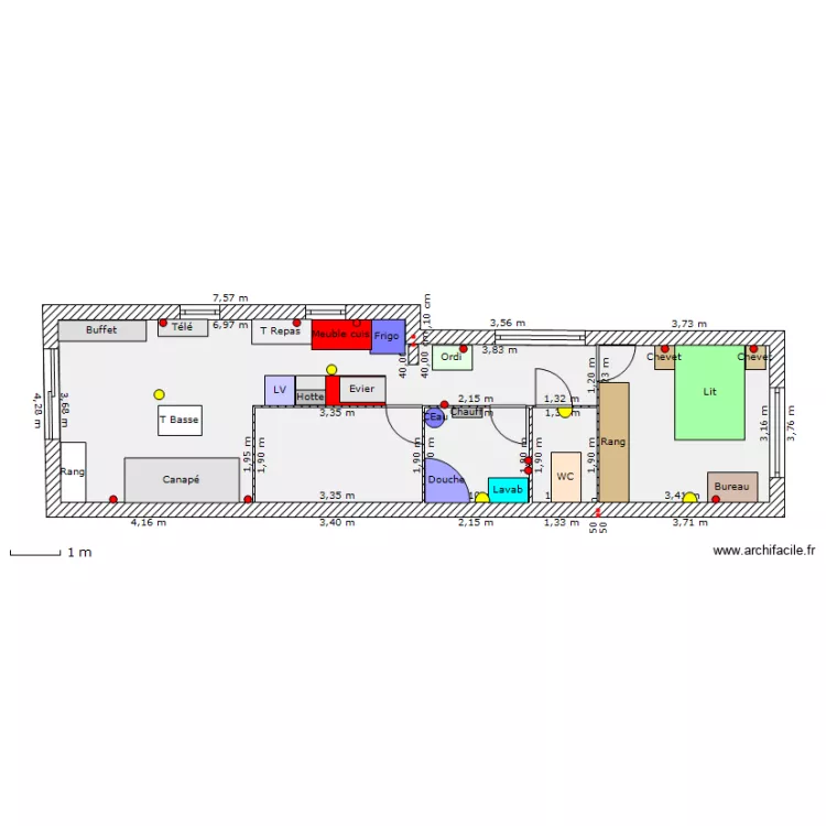 Appart 4. Plan de Appart 4. Plan de