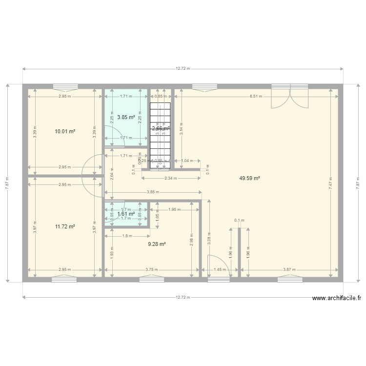 eee. Plan de 0 pièce et 0 m2