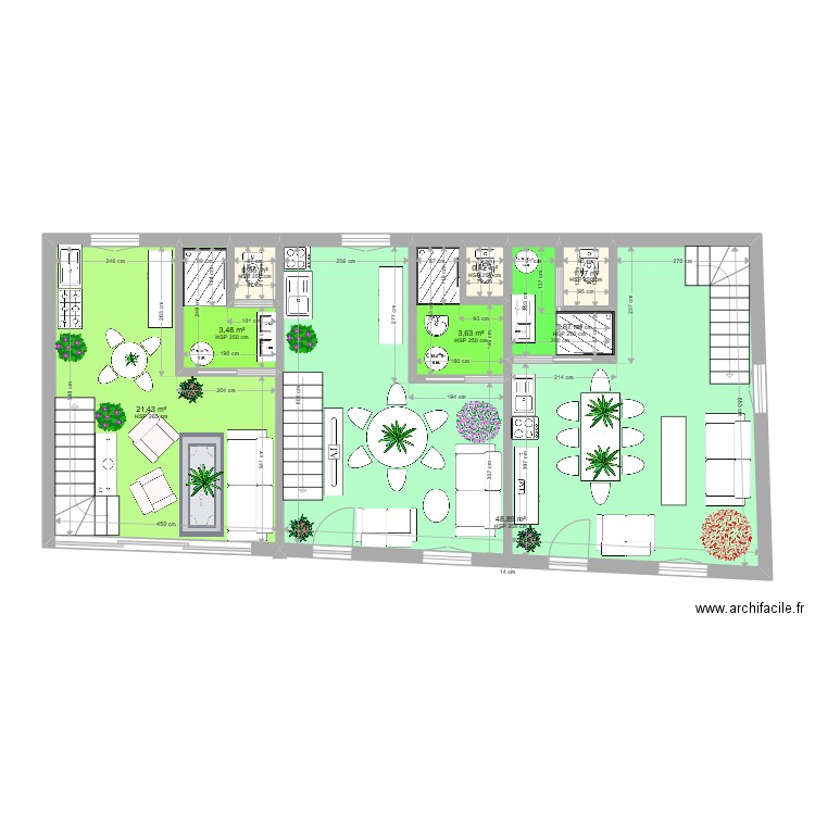 MAGNONI PROVINS Apparts. Plan de 0 pièce et 0 m2