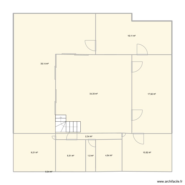 AMENAGE MOULE. Plan de 0 pièce et 0 m2