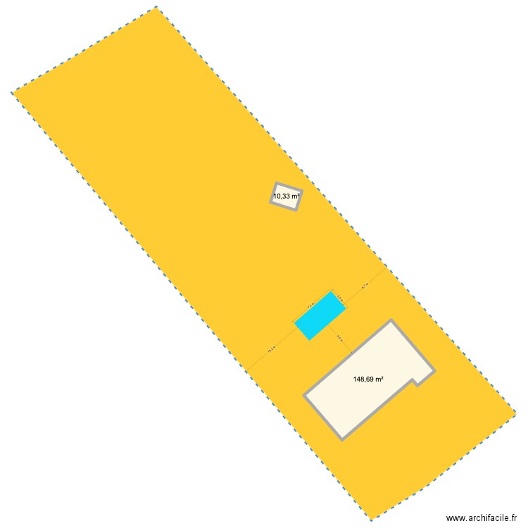VICTOOR. Plan de 2 pièces et 159 m2
