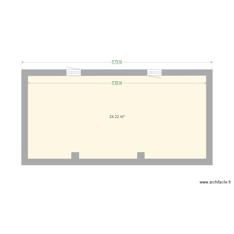 suite parentale. Plan de 0 pièce et 0 m2