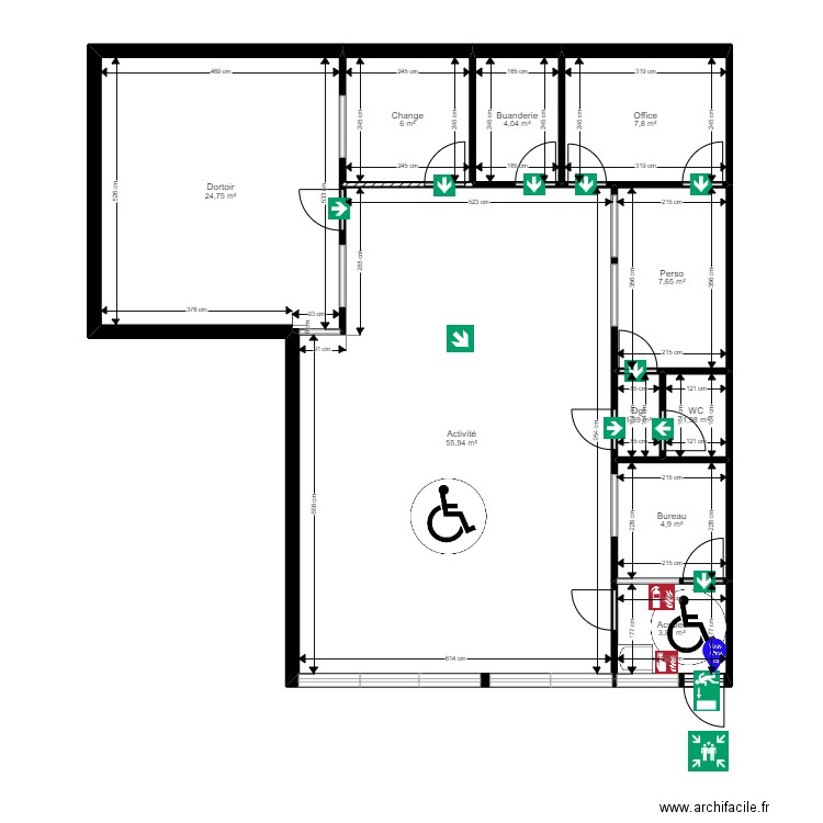 Mennecy Projet Jordan evac mennecy1. Plan de 0 pièce et 0 m2