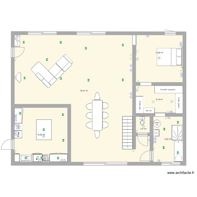 plan grange. Plan de 0 pièce et 0 m2