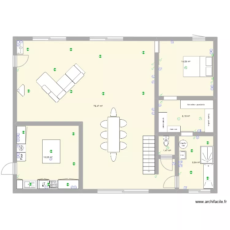 plan grange. Plan de 