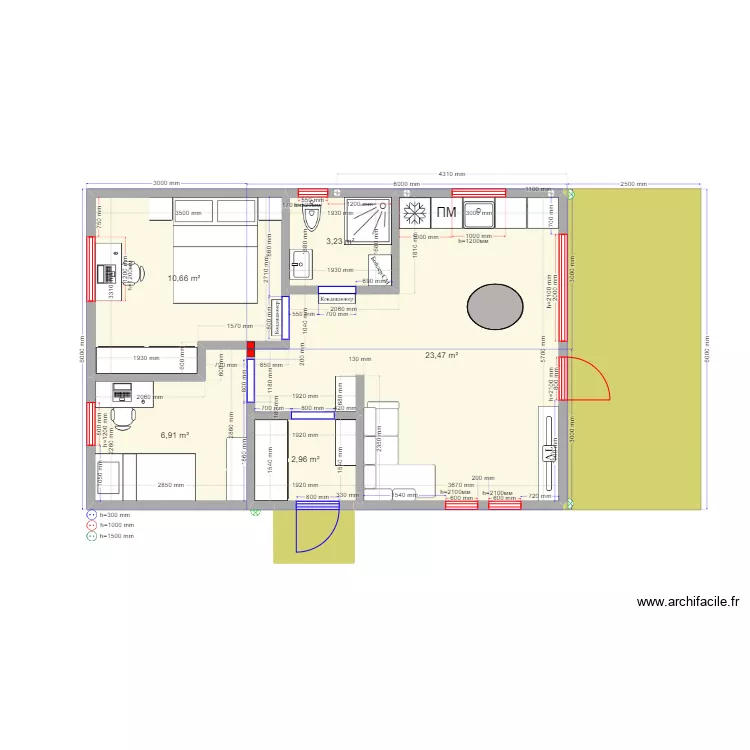 3ка Барн 3 Екатерина Дмитров. Plan de 