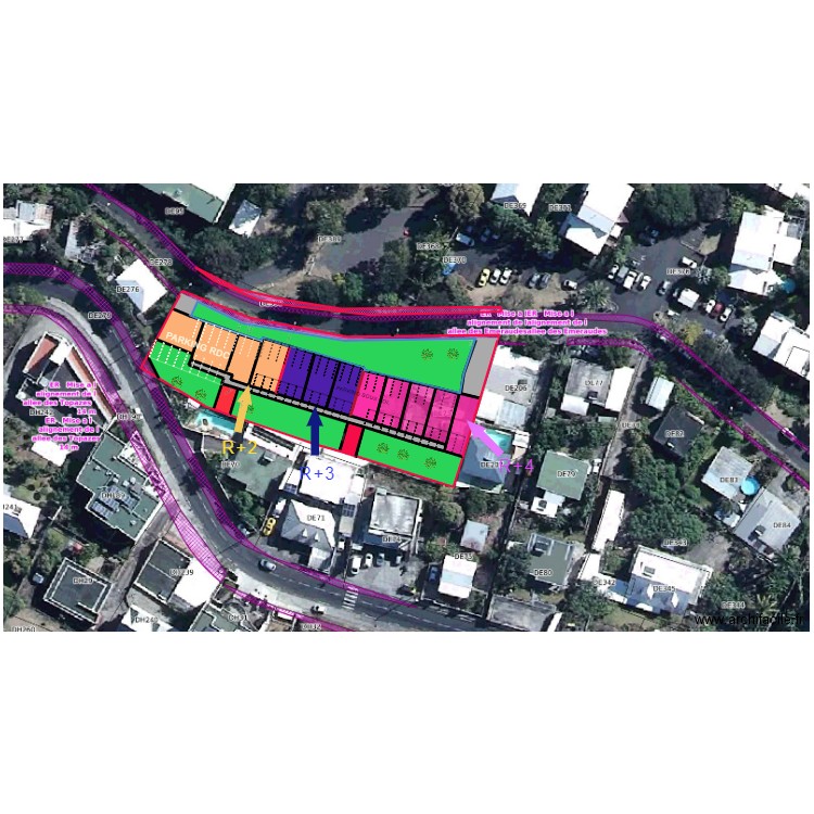 bataycok. Plan de 0 pièce et 0 m2