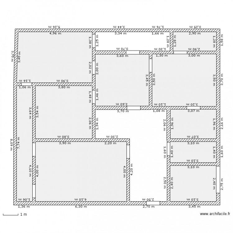 ould. Plan de 0 pièce et 0 m2