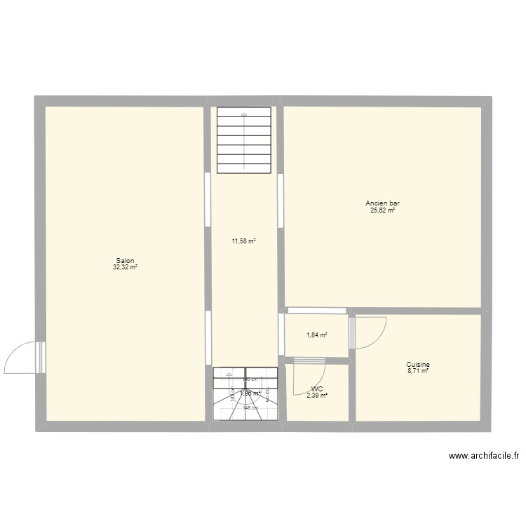 CHAUVAC. Plan de 0 pièce et 0 m2