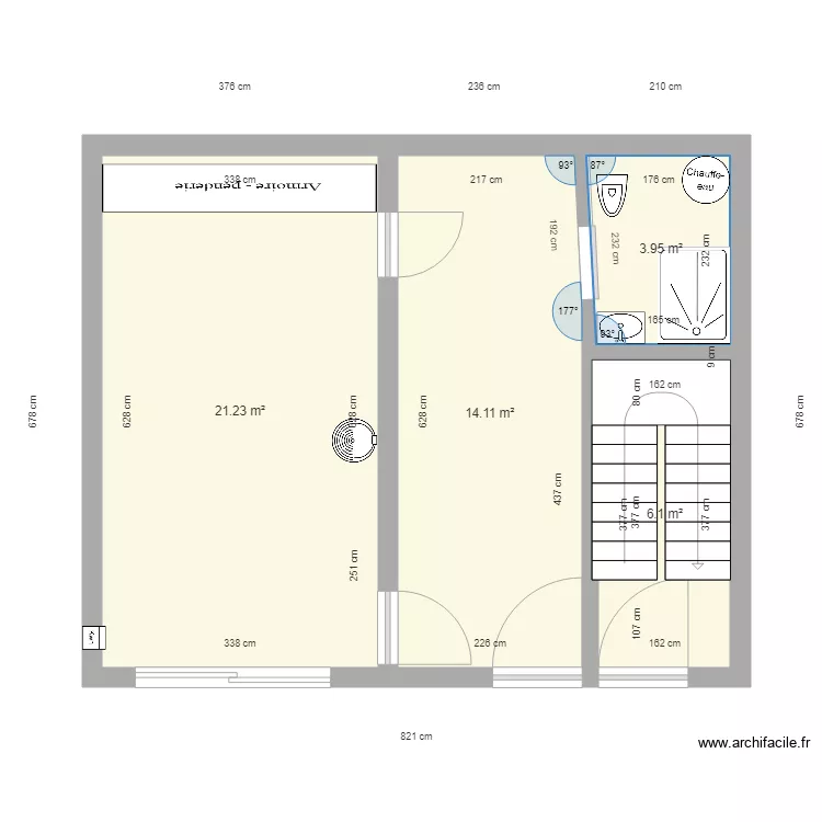 visan v3 c&ocirc;te ma&ccedil;on. Plan de 