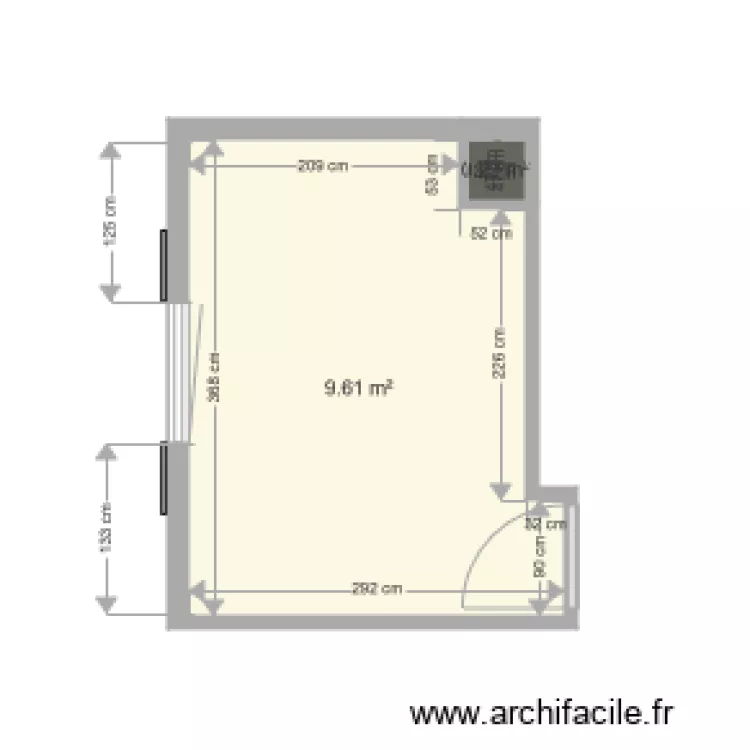 Chambre Clara. Plan de Chambre Clara. Plan de