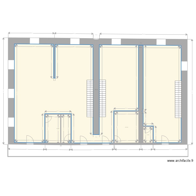 projet CEP 1er étage. Plan de 0 pièce et 0 m2