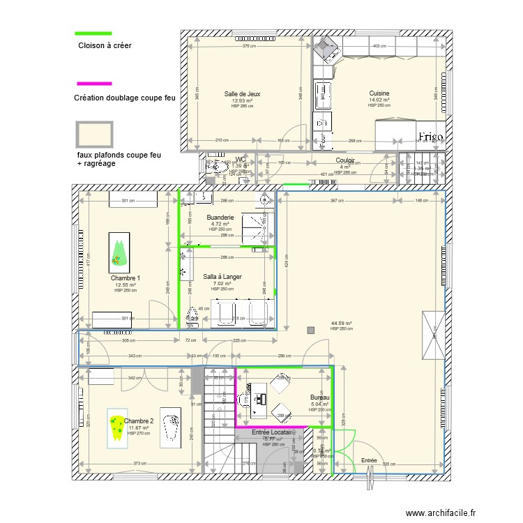 LETONDAL AMENAGEMENT V2. Plan de 0 pièce et 0 m2