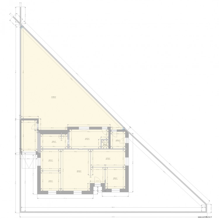 Maison vi. Plan de 0 pièce et 0 m2