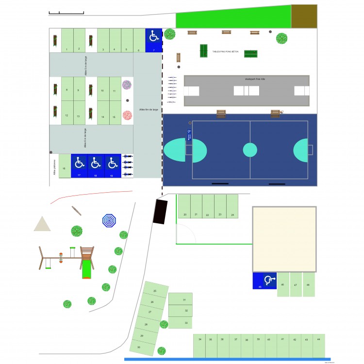 projet5A. Plan de 0 pièce et 0 m2