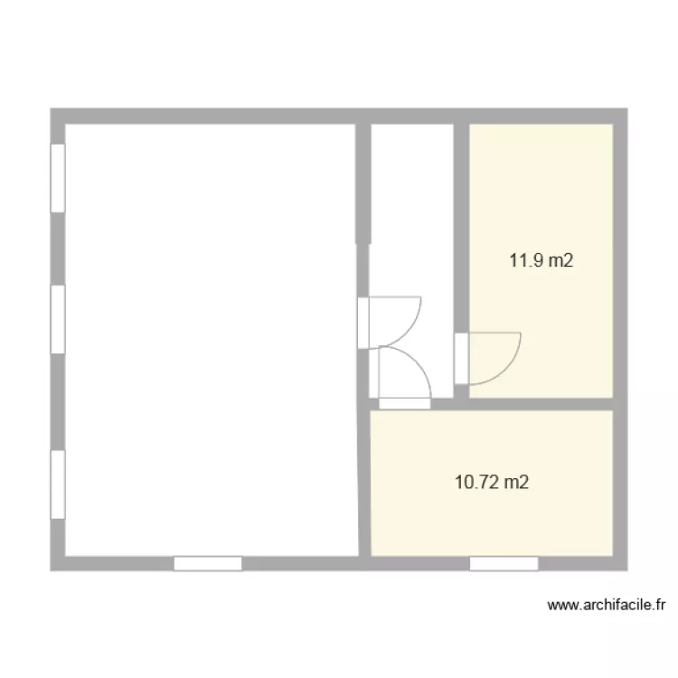 terasse maison 80m2 2. Plan de 