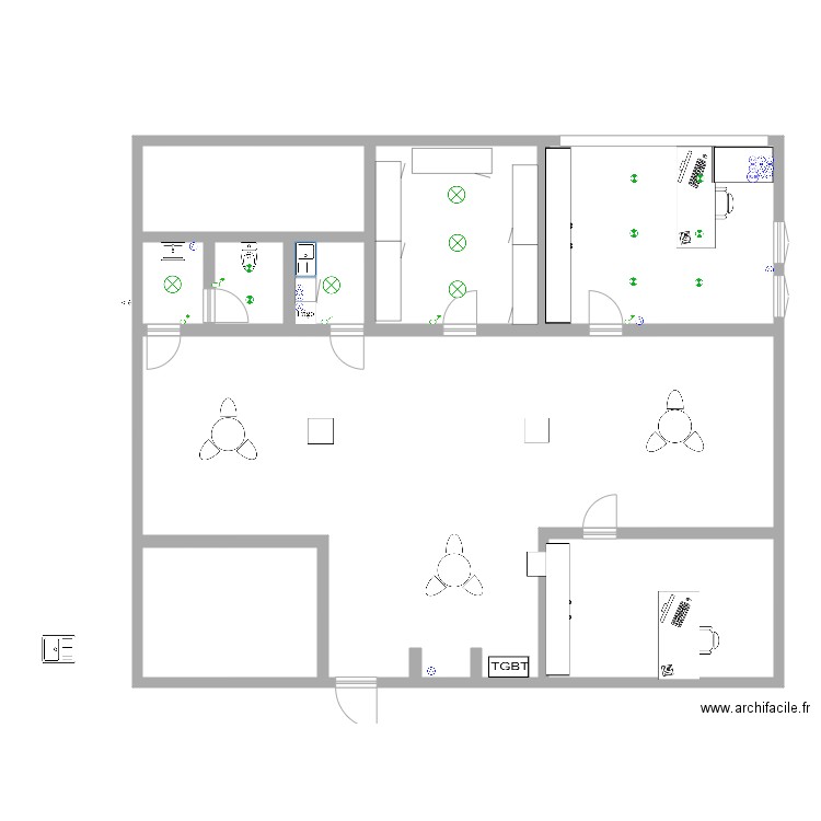 audition conseil. Plan de 0 pièce et 0 m2