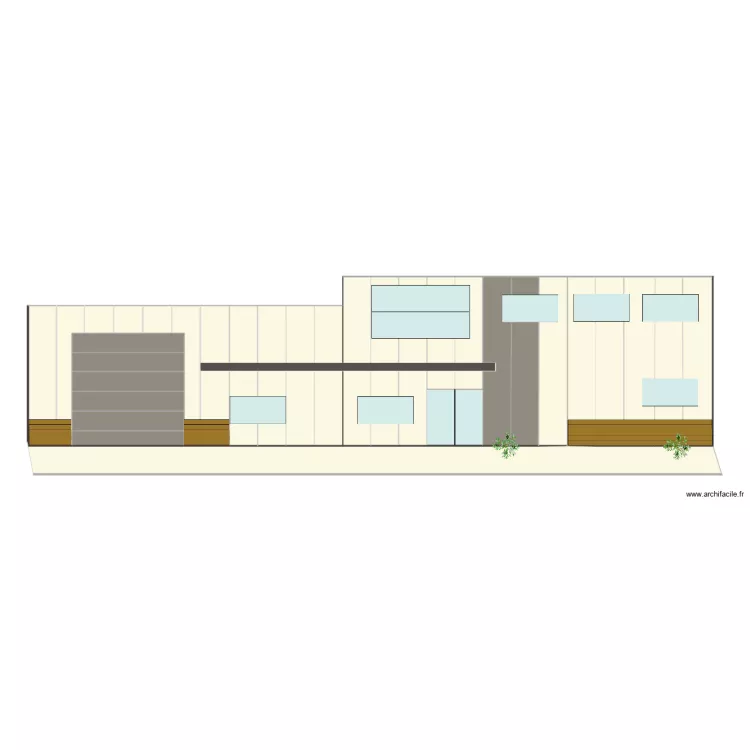 facade 600. Plan de 