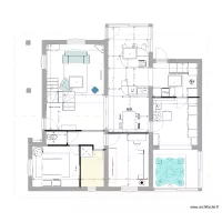 MARCHEPRIME ESCALIER 2 QUARTS TOURNANTS