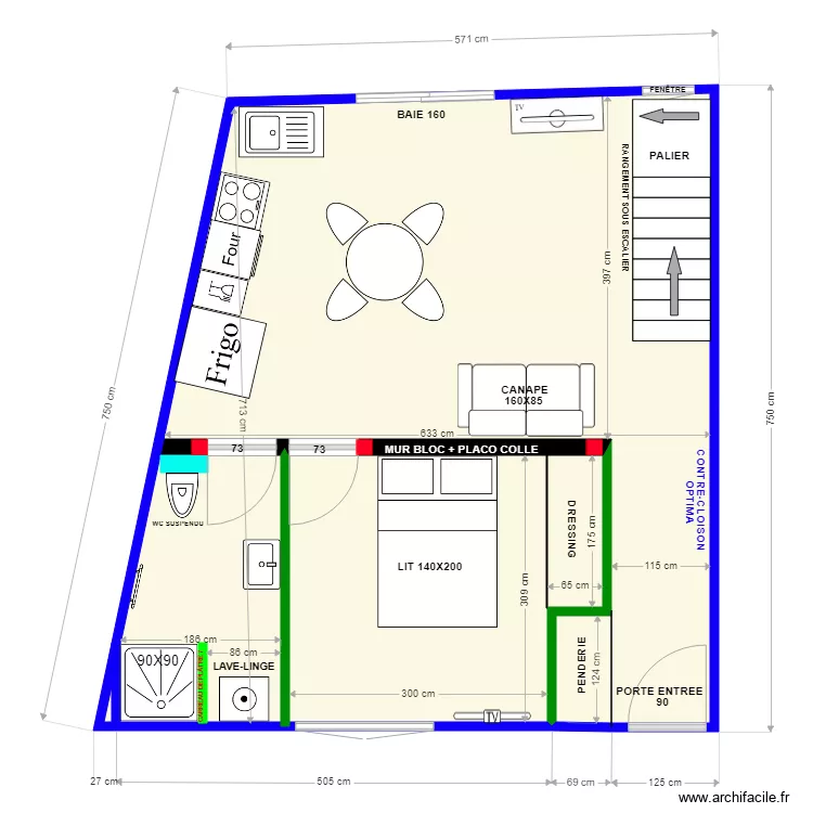RDC DEFINITIVEMENT BON. Plan de RDC DEFINITIVEMENT BON. Plan de