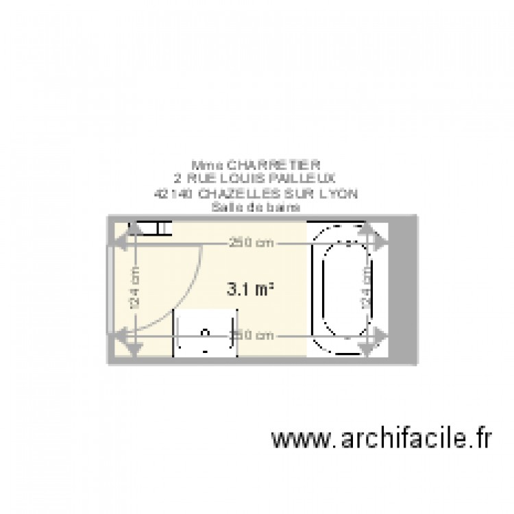 Plan. Plan de 0 pièce et 0 m2