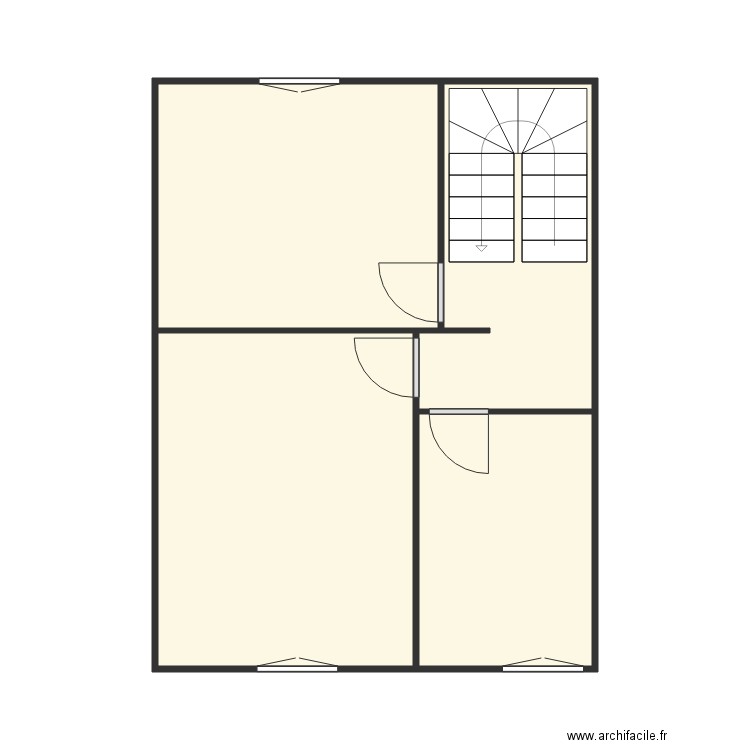 HALLIER niveau 1. Plan de 0 pièce et 0 m2