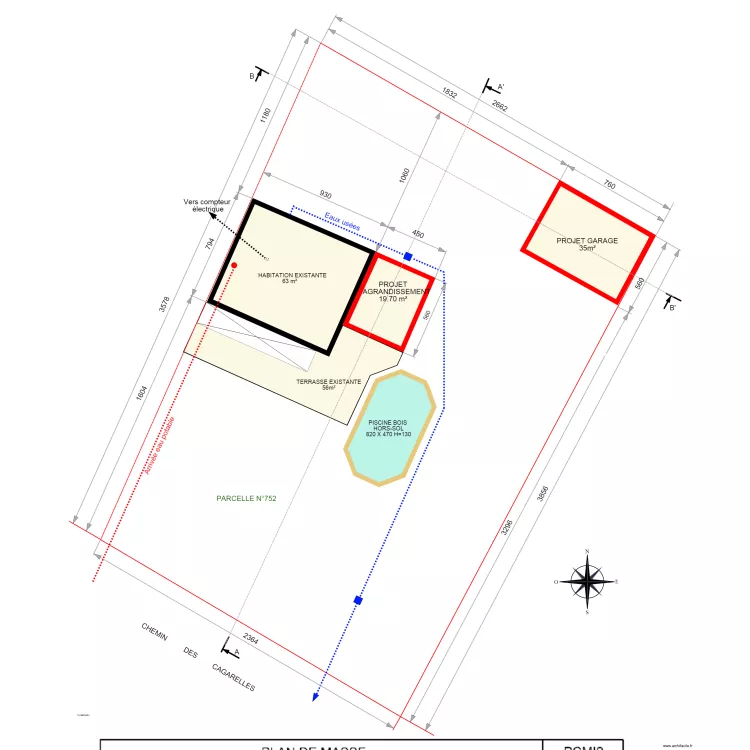 PCMI2  plan  masse . Plan de 