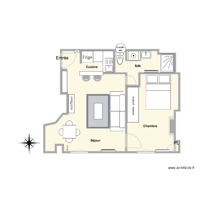 Meaux 41 VMobilier. Plan de 0 pièce et 0 m2