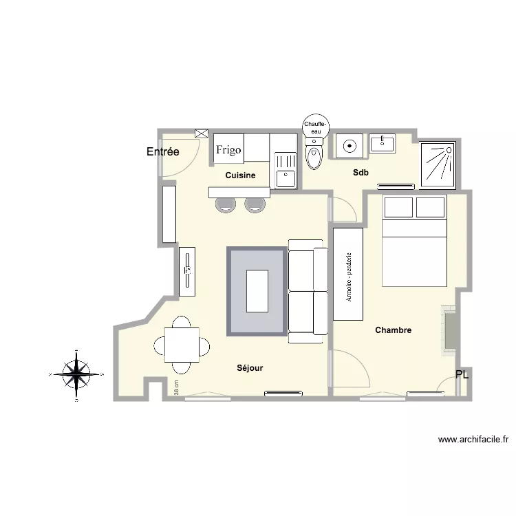Meaux 41 VMobilier. Plan de 