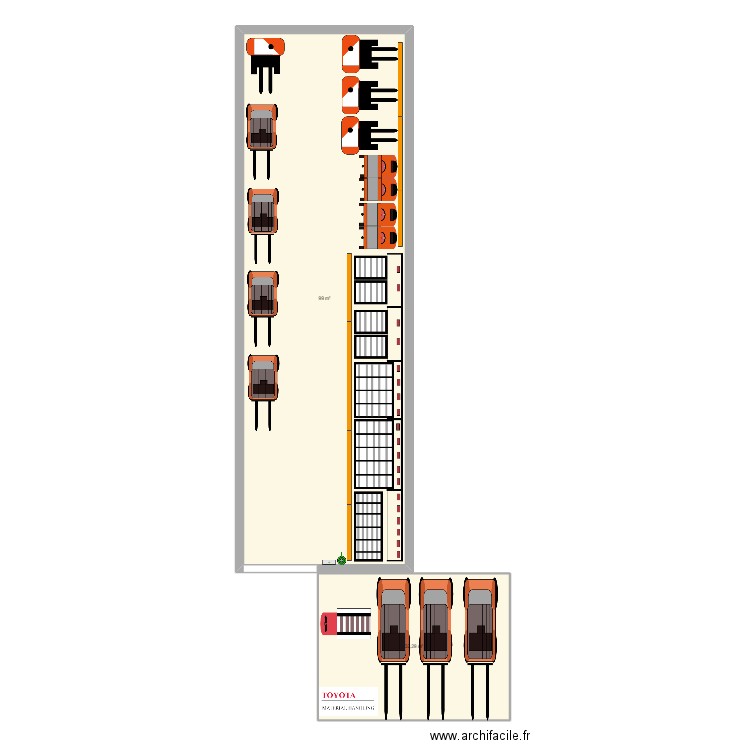 SDC FAURECIA ALLENJOIE. Plan de 0 pièce et 0 m2