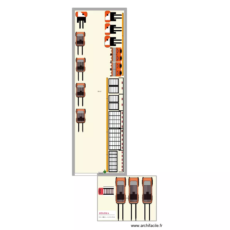 SDC FAURECIA ALLENJOIE. Plan de 