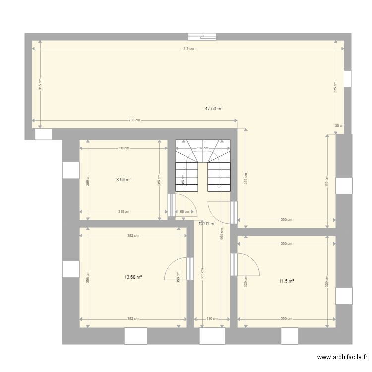 Maison Orbey. Plan de 0 pièce et 0 m2