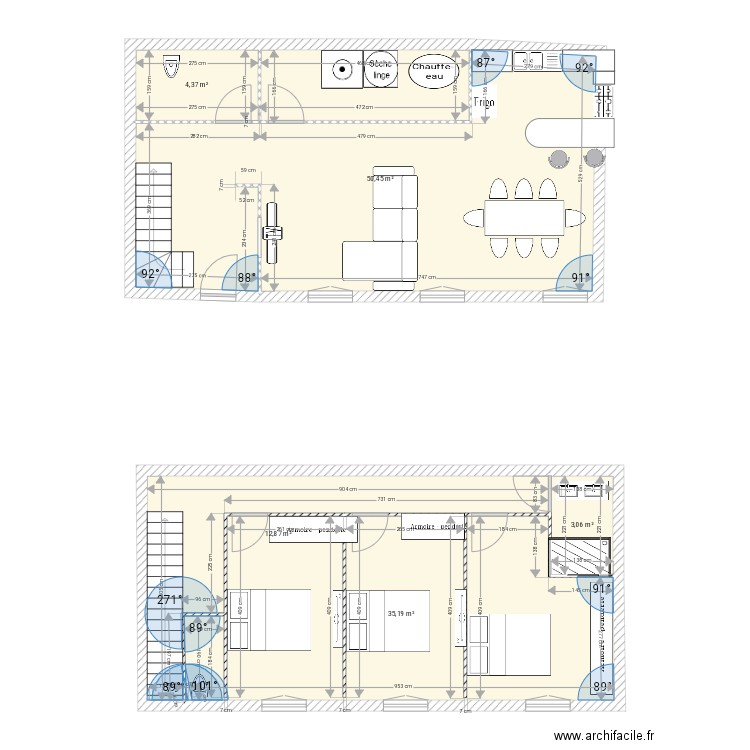 Genissac. Plan de 0 pièce et 0 m2