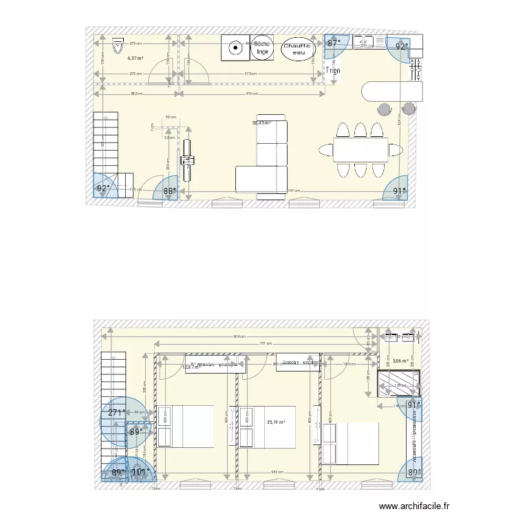 Genissac. Plan de Genissac. Plan de