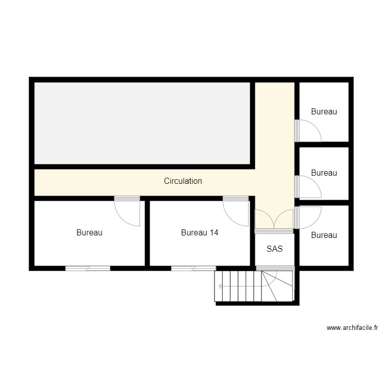 G4 expe. Plan de 8 pièces et 53 m2