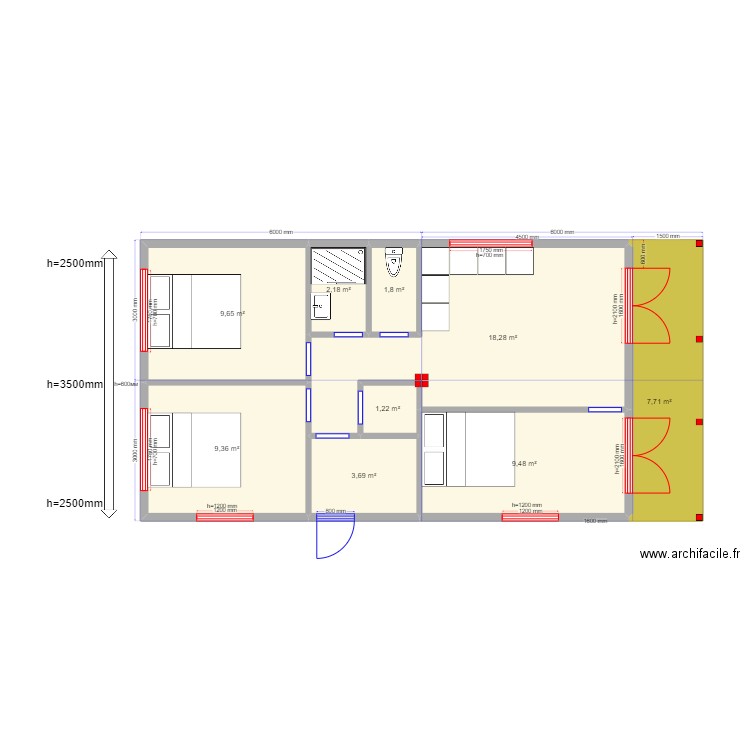 Barn Волково. Plan de 0 pièce et 0 m2