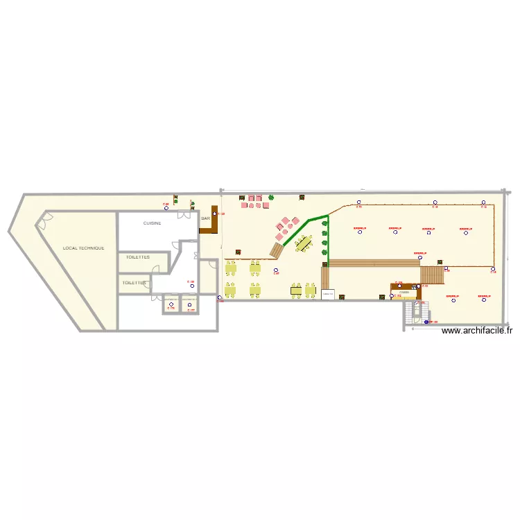 Plan Cam&eacute;ra Rooftop MAJ. Plan de 