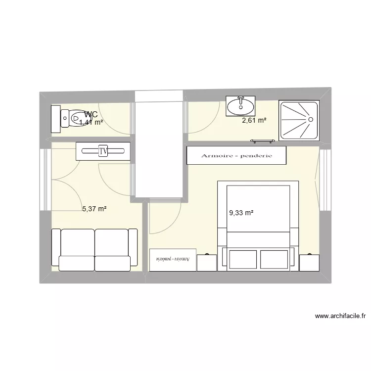 projet chambres maison 2. Plan de 