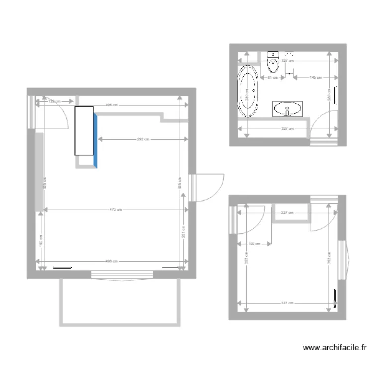 Appartement Stephanne. Plan de 