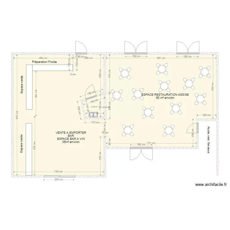 BAUME AURIOL. Plan de BAUME AURIOL. Plan de