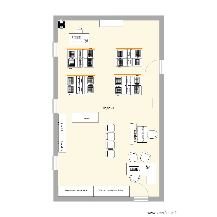 Magasin pédagogique . Plan de 0 pièce et 0 m2