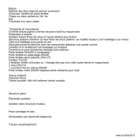 D&eacute;tail travaux