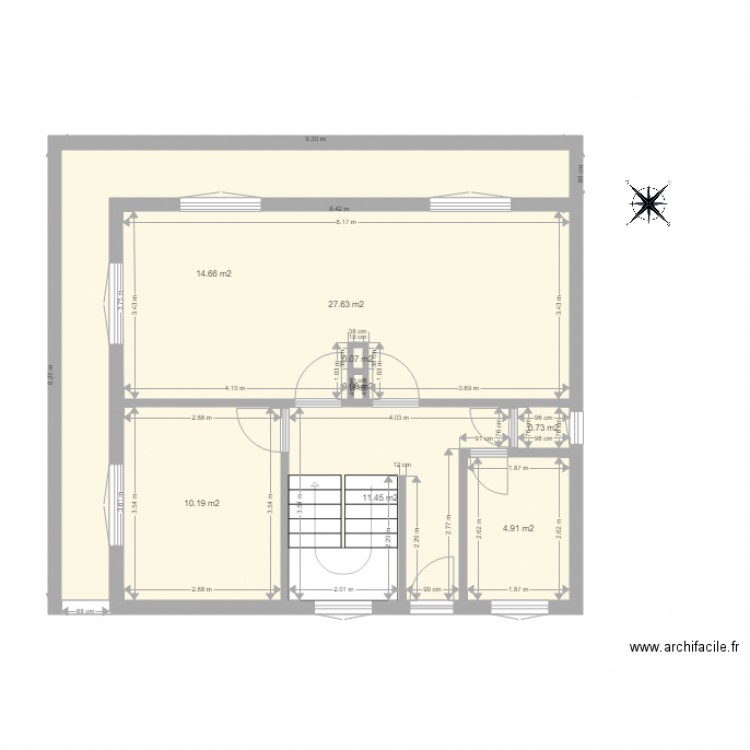 Les plaines - non modifiée. Plan de 25 pièces et 237 m2