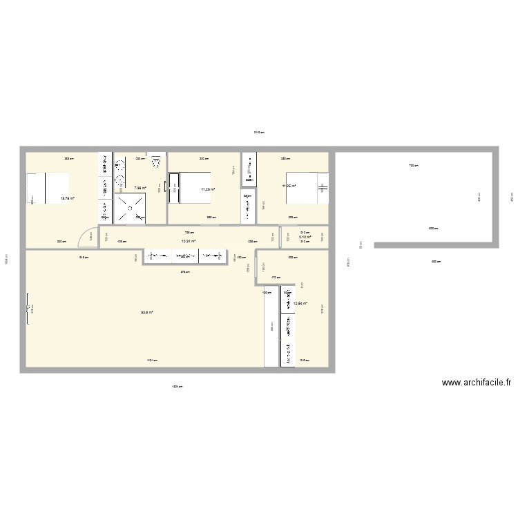 MAISON FUTUR PM. Plan de 0 pièce et 0 m2