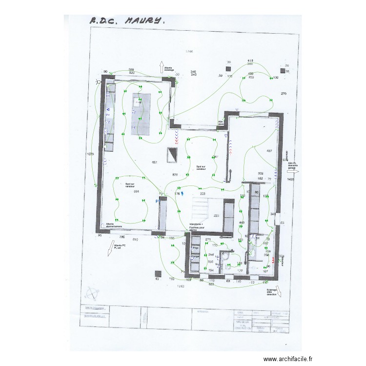 Maury rdc. Plan de 0 pièce et 0 m2