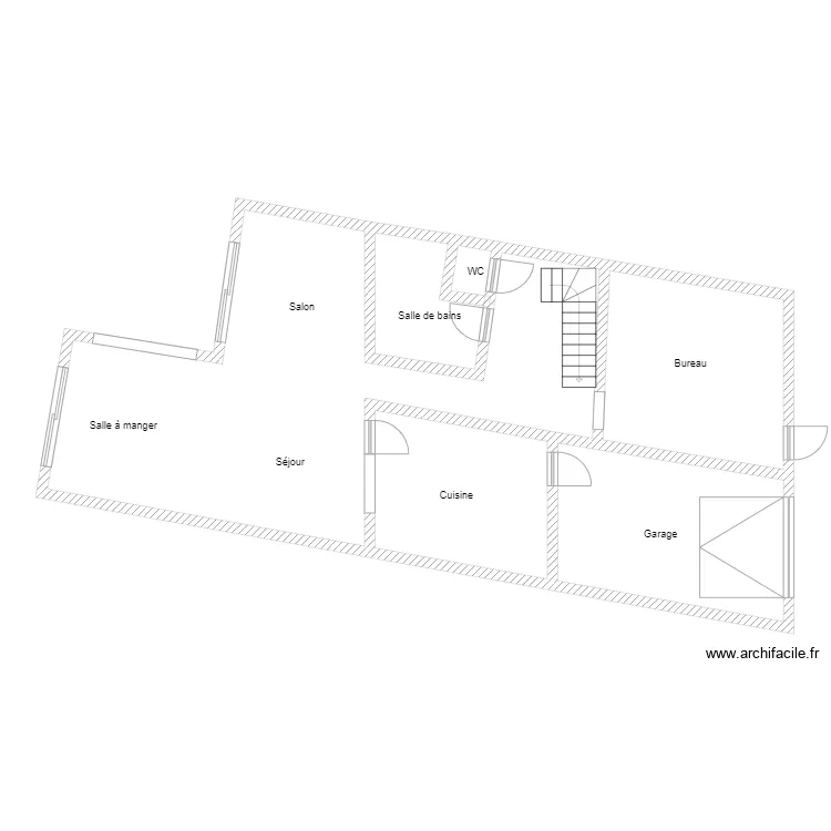 Lecocq. Plan de 
