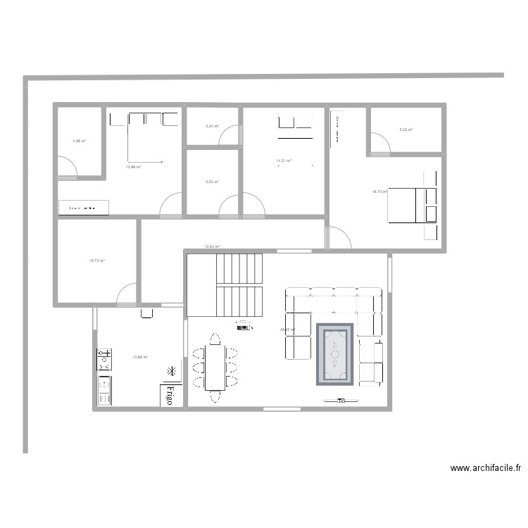 PLAN R. Plan de 0 pièce et 0 m2