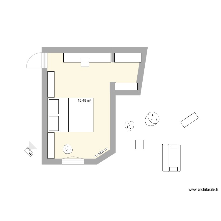 PARIS. Plan de 0 pièce et 0 m2