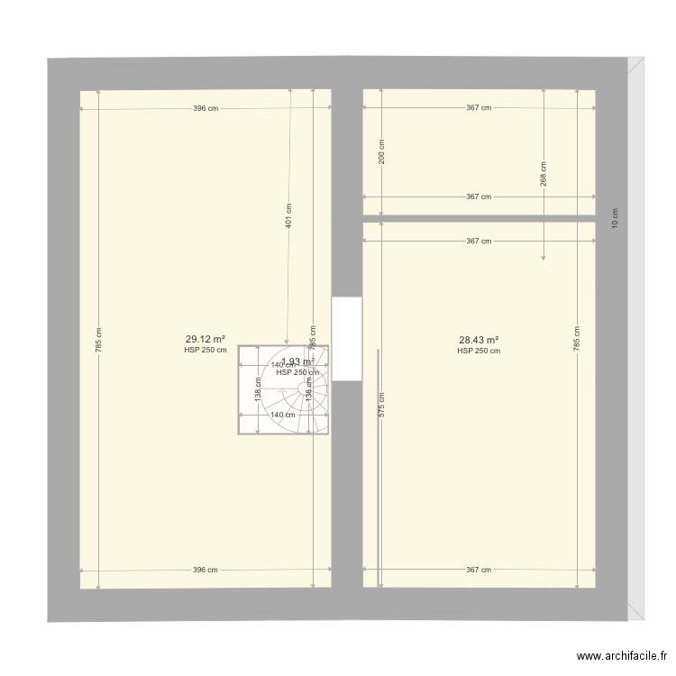 Pierre bas vide pieces. Plan de 0 pièce et 0 m2