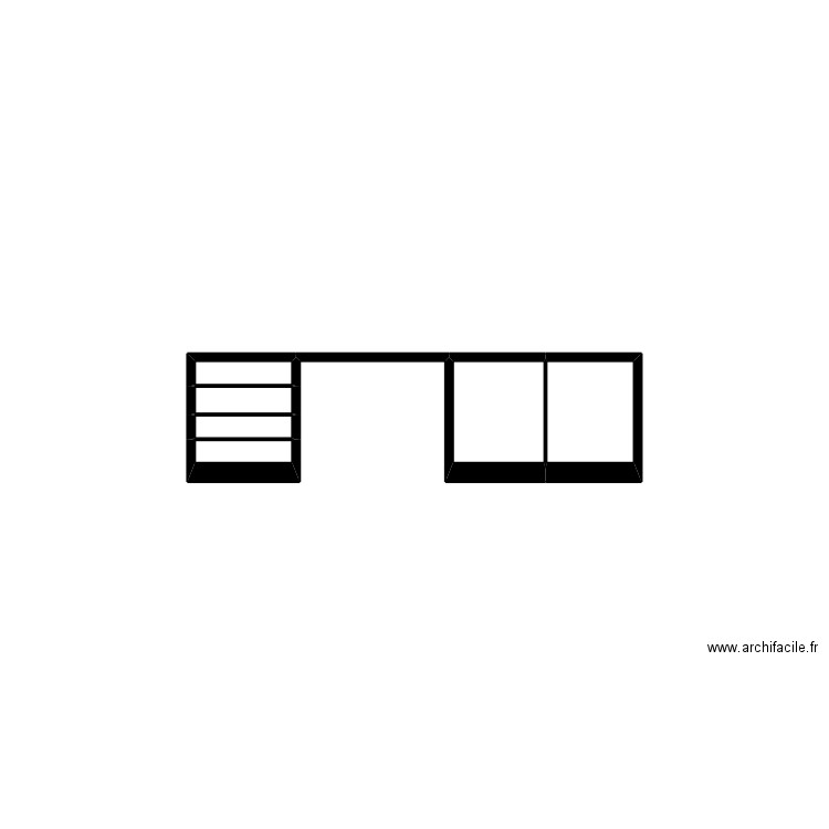 bibliothèque paroisse. Plan de 0 pièce et 0 m2